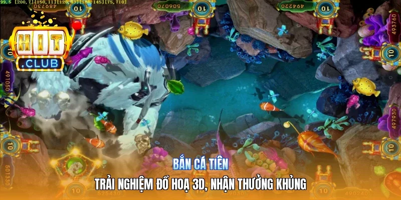 Bắn Cá Tiên | Trải Nghiệm Đồ Hoạ 3D, Nhận Thưởng Khủng